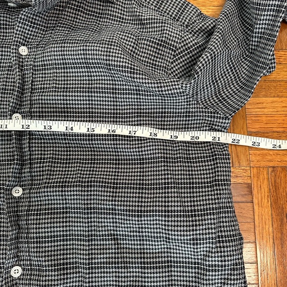 Tom Ford Micro Checked Button Down Long Sleeve Dress Shirt Men's Size 41 / 16 - Picture 9 of 10